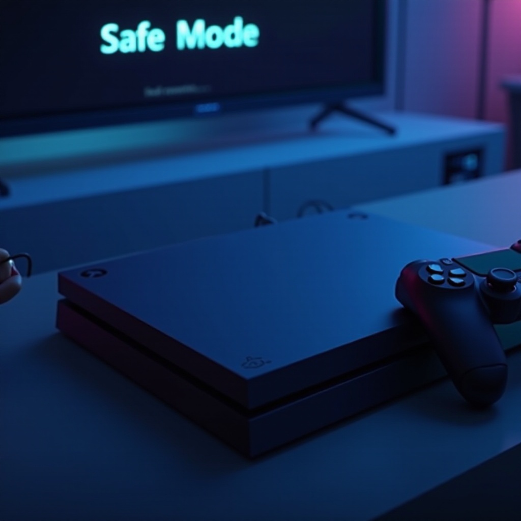 วิธีรีบูต PS4 ในโหมดเซฟ